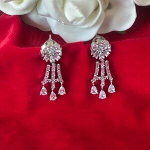Cubic zirconia earrings